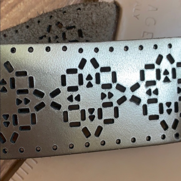 Joie A La Plage metallic leather slides - Picture 2 of 4